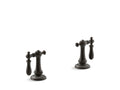 KOHLER K-T98071-9M-2BZ Artifacts Deck-mount bath swing lever handle trim