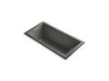 KOHLER K-1167-GHVB-58 Underscore 60" X 30" Drop-In Vibracoustic Bath With Heated Bubblemassage In Thunder Grey