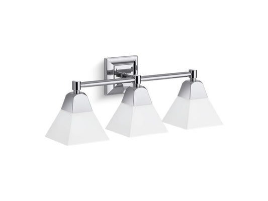 KOHLER K-23688-BA03-CPL Polished Chrome Memoirs Three-light sconce