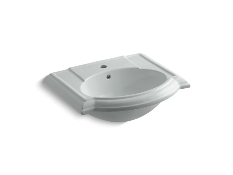 KOHLER K-2287-1-95 Devonshire Bathroom sink with single faucet hole