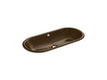 KOHLER K-20213-KA Iron Plains Capsule Drop-in/undermount bathroom sink