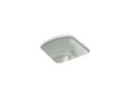 KOHLER K-5848-FF Napa 18-3/4" x 18-11/16" x 9-5/8" Undermount bar sink with no faucet holes