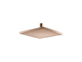 KOHLER K-13695-RGD Contemporary Square 8" Single-Function Rainhead, 2.5 Gpm In Vibrant Rose Gold