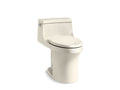 KOHLER K-5172-47 San Souci Comfort Height One-piece compact elongated 1.28 gpf chair height toilet with Quiet-Close seat