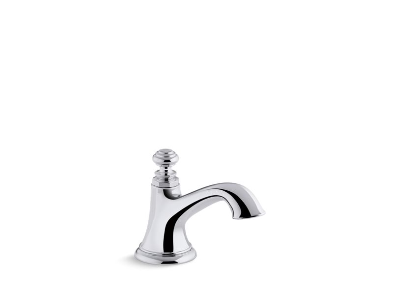 KOHLER K-72759-CP Polished Chrome Artifacts with Bell design Widespread bathroom sink spout