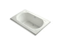 KOHLER K-1169-W1-NY Memoirs 66" x 42" drop-in bath with Bask heated surface and end drain