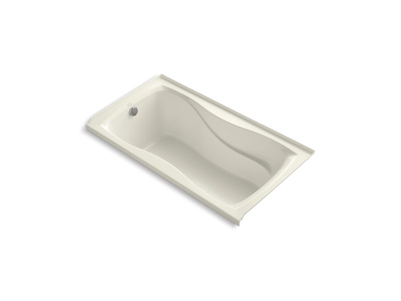 KOHLER K-1219-L-96 Hourglass 32 60" x 32" alcove bath with integral flange and left-hand drain