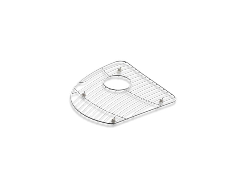 KOHLER K-2997-ST Undertone Stainless steel sink rack for left bowl, 14-1/4" x 14-3/4"