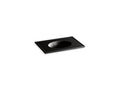 KOHLER K-2796-1-7 Ceramic/Impressions 31" oval vanity-top bathroom sink with single faucet hole