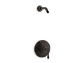 KOHLER K-TLS13493-4-2BZ Kelston Rite-Temp(R) shower valve trim with lever handle, less showerhead