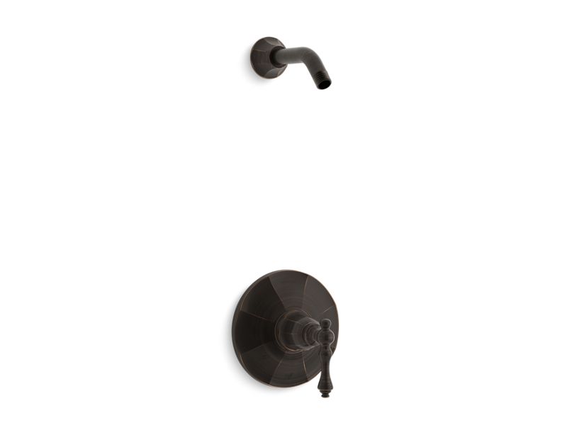 KOHLER K-TLS13493-4-2BZ Kelston Rite-Temp(R) shower valve trim with lever handle, less showerhead