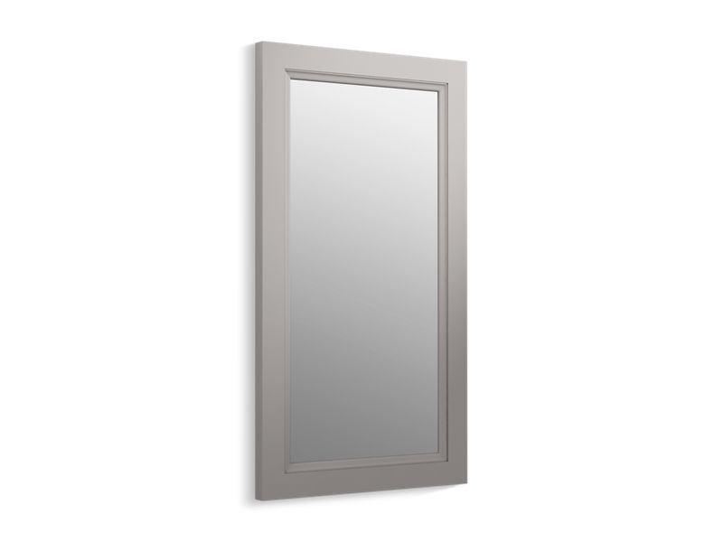 KOHLER K-99665-1WT Damask Framed Mirror In Mohair Grey