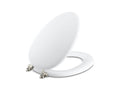 KOHLER K-4701-SN-0 Kathryn Elongated Toilet Seat In White