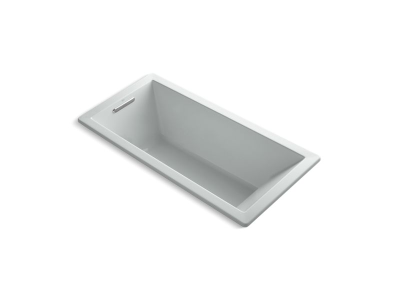 KOHLER K-1822-VB-95 Underscore 66" X 32" Drop-In Vibracoustic Bath In Ice Grey