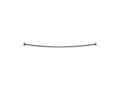 KOHLER K-9350-BS Expanse Curved Shower Rod - Transitional Design In Brushed Stainless
