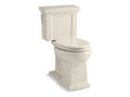 KOHLER K-3950-47 Tresham Comfort Height Two-piece elongated 1.28 gpf chair height toilet