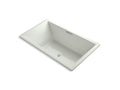 KOHLER K-1174-VB-NY Underscore 72" X 42" Drop-In Vibracoustic Bath In Dune
