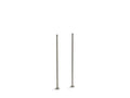 KOHLER Antique K-126-BN Vibrant Brushed Nickel Riser tubes only, 26" long
