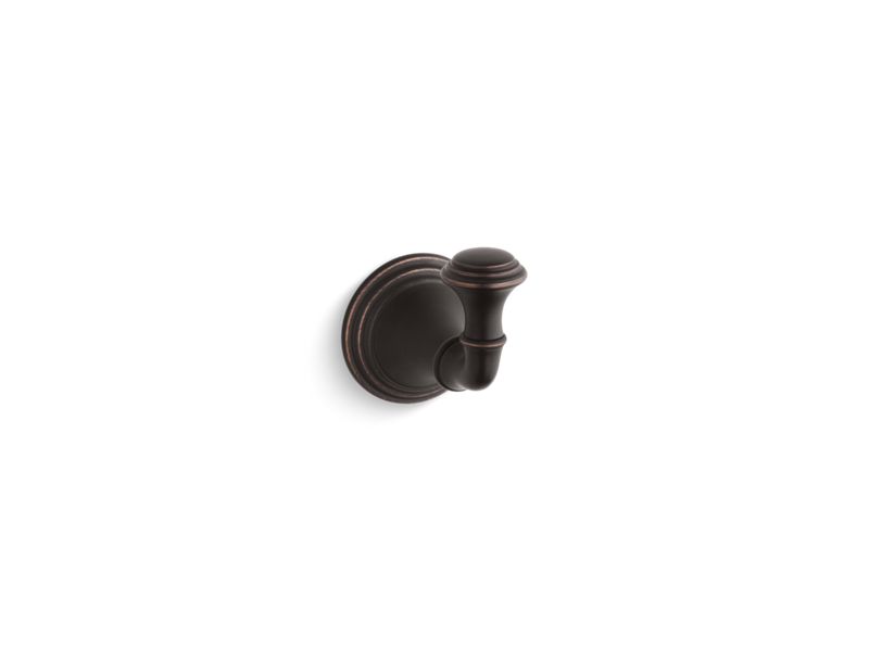KOHLER K-R10555-BRZ Devonshire Robe hook In Oil-Rubbed Bronze