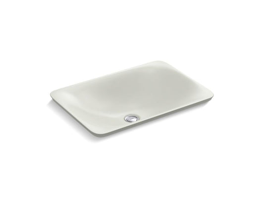KOHLER K-7799-NY Carillon 21-1/4" Rectangular Drop-In Bathroom Sink, No Overflow In Dune