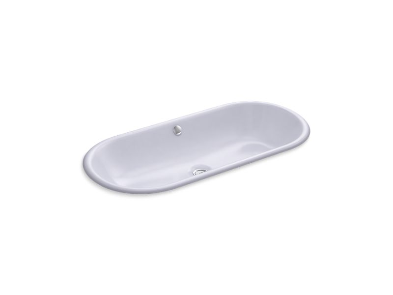 KOHLER K-20213-GRL Iron Plains Capsule Drop-in/undermount bathroom sink