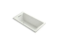 KOHLER K-1167-VBW-NY Underscore 60" X 30" Drop-In Vibracoustic Bath With Bask Heated Surface In Dune