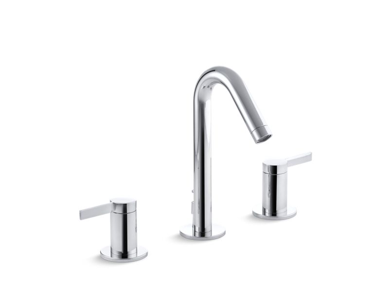 KOHLER K-942-4-CP Stillness Widespread bathroom sink faucet