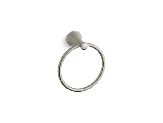 KOHLER K-R13435-BN Vibrant Brushed Nickel Coralais Towel ring