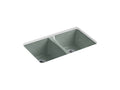 KOHLER K-5873-5U-FT Deerfield 33" x 22" x 9-5/8" Undermount double-equal kitchen sink