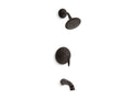 KOHLER K-TS45104-4-2BZ Alteo Rite-Temp Bath And Shower Trim Kit, 2.5 Gpm In Oil-Rubbed Bronze