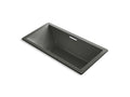 KOHLER K-1835-VB-58 Underscore 72" X 36" Drop-In Vibracoustic Bath In Thunder Grey
