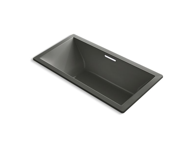 KOHLER K-1835-VB-58 Underscore 72" X 36" Drop-In Vibracoustic Bath In Thunder Grey