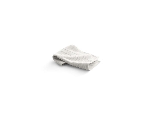 KOHLER K-31509-TA-NY Turkish Bath Linens washcloth with Tatami weave, 13" x 13"