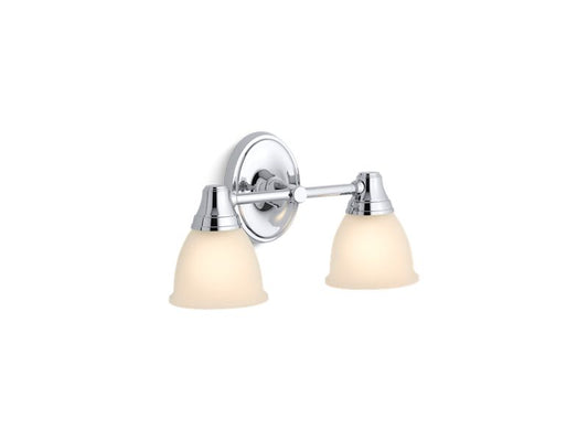 KOHLER K-11366-CP Forté Two-light sconce