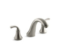KOHLER K-T10278-4-BN Forte Sculpted Deck-Mount Bath Faucet Trim In Vibrant Brushed Nickel