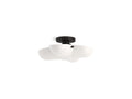 KOHLER K-32511-FM04-BLL Glam 15" Flush-Mount In Matte Black