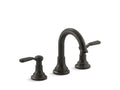 KOHLER K-R76257-4D-2BZ Worth Widespread bathroom sink faucet, 1.2 gpm In Oil-Rubbed Bronze