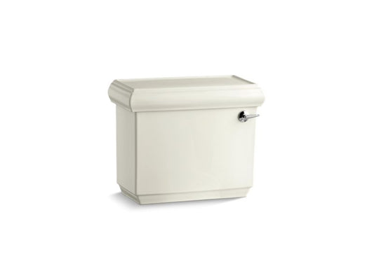 KOHLER K-4433-RA-96 Biscuit Memoirs Classic 1.28 gpf toilet tank with right-hand trip lever