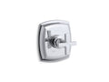 KOHLER K-TS16235-3-CP Margaux Rite-Temp(R) valve trim with cross handle