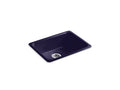 KOHLER K-6585-DGB Iron/Tones 24-1/4" Top-/Undermount Single-Bowl Bar Sink In Indigo Blue