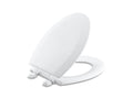 KOHLER K-4712-T-0 Triko elongated toilet seat with plastic hinges