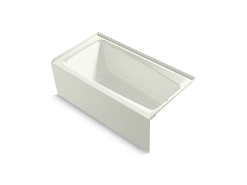 KOHLER K-26071-RA-NY Dune Irvine 60" x 32" alcove bath, right drain