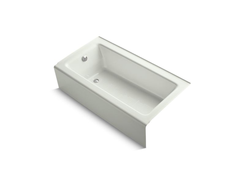 KOHLER K-875-NY Bellwether 60" x 32" alcove bath with integral apron and left-hand drain