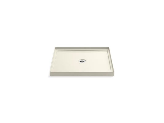 KOHLER K-8644-96 Biscuit Rely 36" x 34" single-threshold shower base with center drain