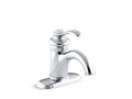 KOHLER K-12181-CP Fairfax Centerset bathroom sink faucet with single lever handle
