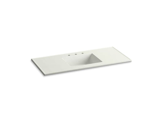 KOHLER Ceramic/Impressions K-2783-8-G82 Dune Impressions 49" Vitreous china vanity top with integrated rectangular sink