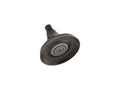 KOHLER K-10240-2BZ Forte 1.75 gpm multifunction wall-mount showerhead with MasterClean(TM) spray nozzle