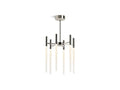 KOHLER K-23460-CHLED-SNL Components Six-light LED chandelier - Polished Nickel