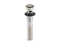KOHLER K-7124-A-BN Vibrant Brushed Nickel Pop-up clicker drain