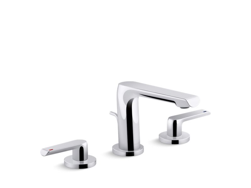 KOHLER K-97352-4K-CP Polished Chrome Avid Widespread bathroom sink faucet